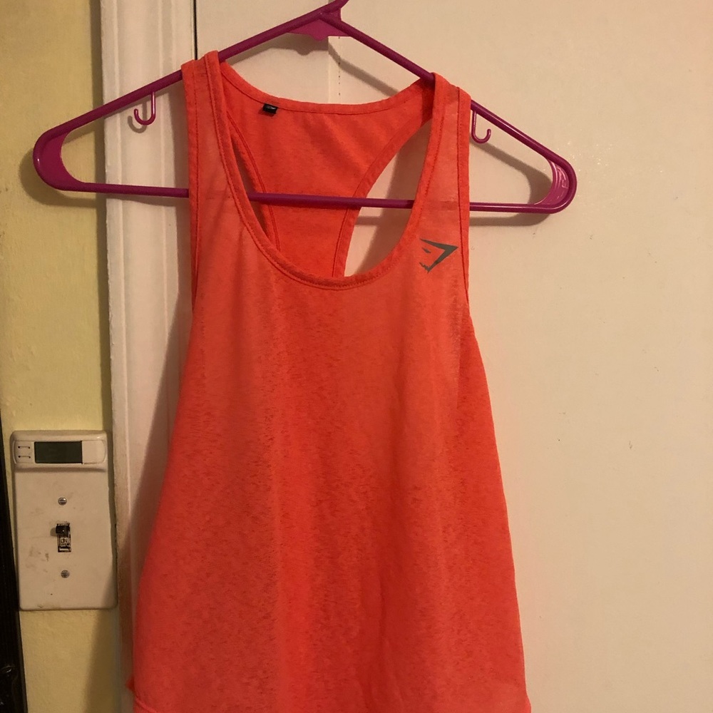 Gymshark Coral Aura vest size XS